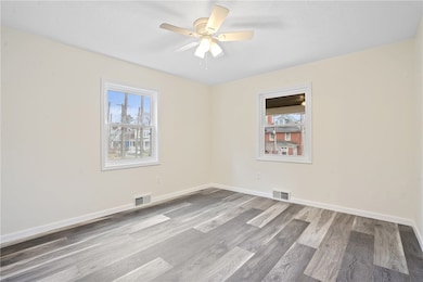 View of dining room from the kitchen.