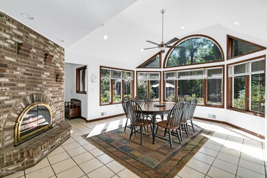 Eat-in Kitchen w/ Fireplace