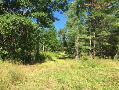 Entering the land from the right of way.