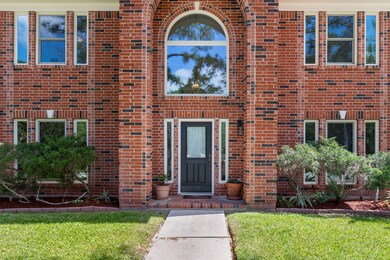 Stately yet warm brick facade with efficient and q