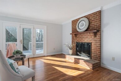 Family Room opening up to Back Deck.