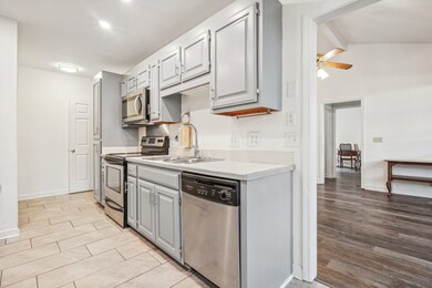 Thoughtfully designed kitchen with plenty of cabinet space