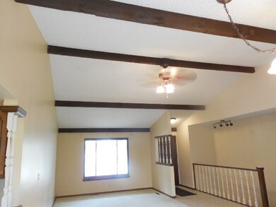 Vaulted ceilings with beams