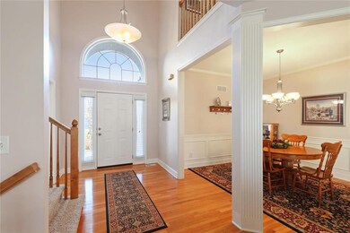Large open entryway to greet your guests. Formal D