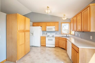 Kitchen and large pantry.
