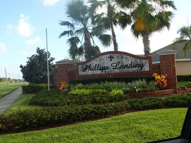 Entrance Sign to Phillips Landing