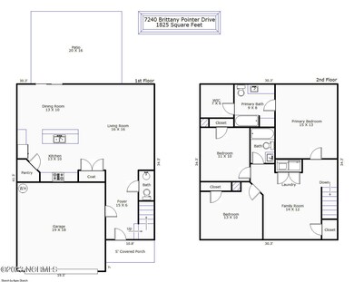7240 Brittany Pointer Court Floorplan
