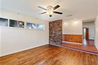 Picture of Living Rm looking back to raised foyer.