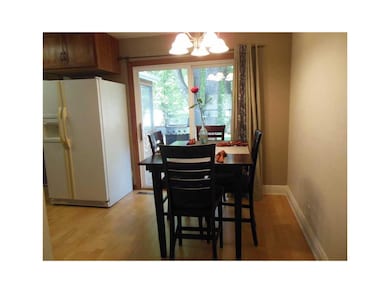 . Newer flooring in dining and kitchen.  Step righ