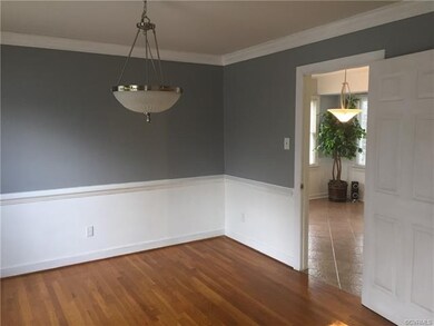 Formal Ding Room, Wood Floors, Opens to Eat-In-Kit