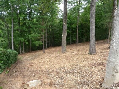 View of lot from street level