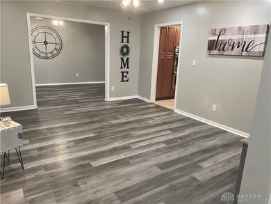 Living room with new LED lighting