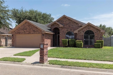Timeless style is enhanced with mature landscaping.