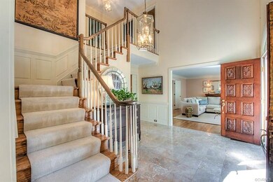 Another view of the foyer, peeking into the formal