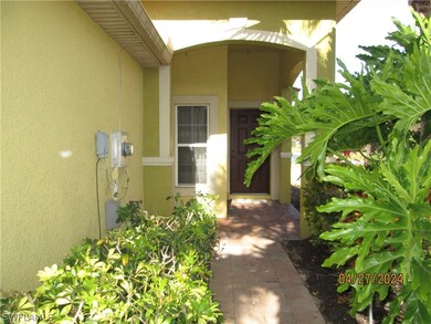 Private entryway.