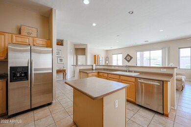 Kitchen looking out