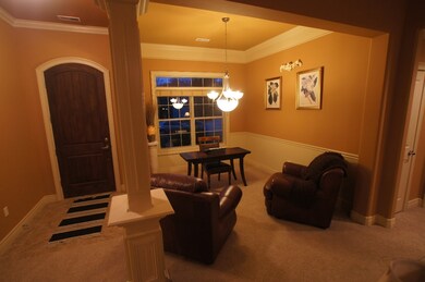 Entry Foyer and Dining room