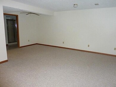 Finished lower level