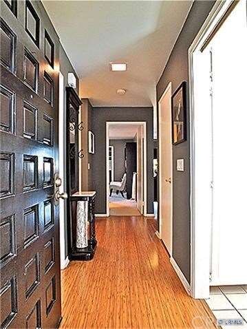 New Pergo bamboo flooring great you as you enter t