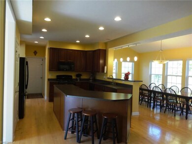 Large eat-in kitchen
