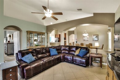 Great Room leads into the Master ensuite Bedroom a