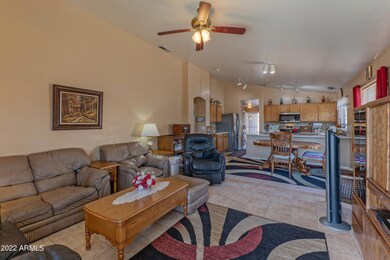 Family room back to Kitchen