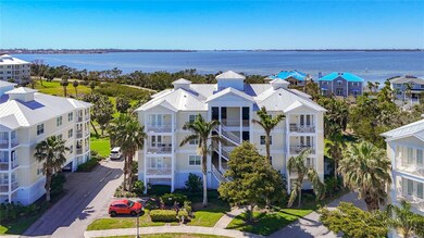 Condo building with Bay view