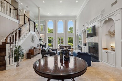Entry way, Formal living