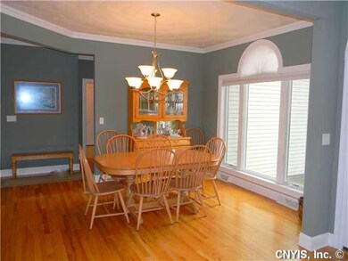 Dining Room coffered ceiling