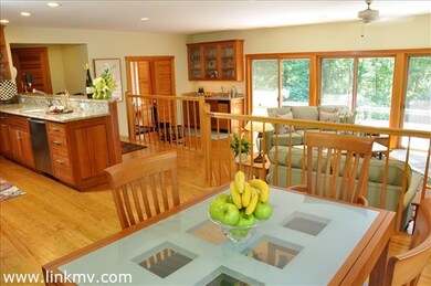 clean lines with this open floor plan
