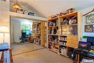 Bedroom, currently being used as an office