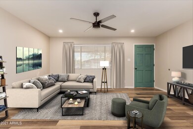 LIVING ROOM STAGED