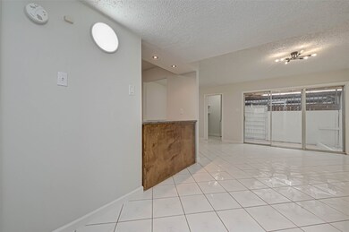 Wide open living and dining areas.