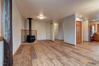 Living Room w/Wood Stove
