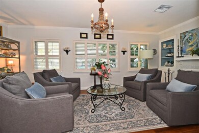 Living Room  with Fireplace on right side