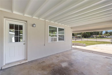 Covered entrance