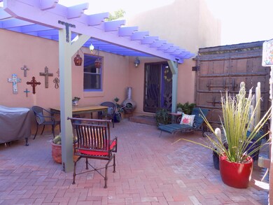 Back courtyard