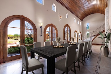 Natural light floods the area through four 8-foot