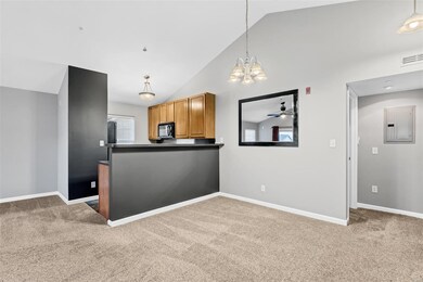 View of Dining area & Kitchen