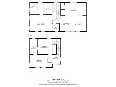 Floor Plan rendering done by Photographer and does