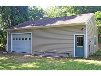 At the back of the lot is a workshop.  This shop i
