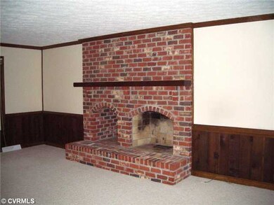 Den/Family/Great Room - Brick wood burning firepla