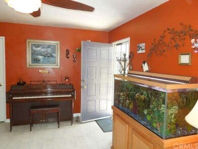 living room from fireplace to front door