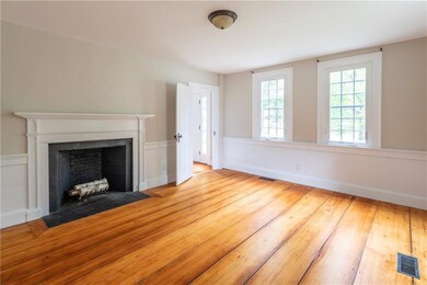 Master bedroom suite with wood...