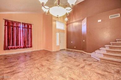 looking back towards the front door
