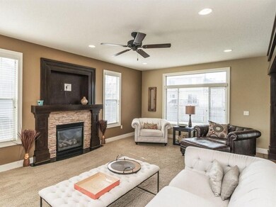 Tons of natural light with the huge windows and hi