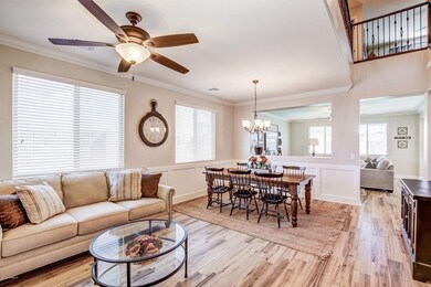 Upgraded floors & wainscoting