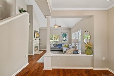 View of great room from dining area!