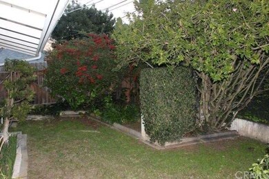 Private backyard