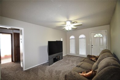 Opens up to the hallway and bedrooms!